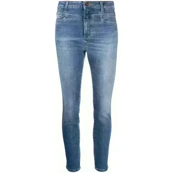 CLOSED Skinny Pusher Jeans High Rise Stretch Organic Cotton Size 27 - Picture 1 of 7